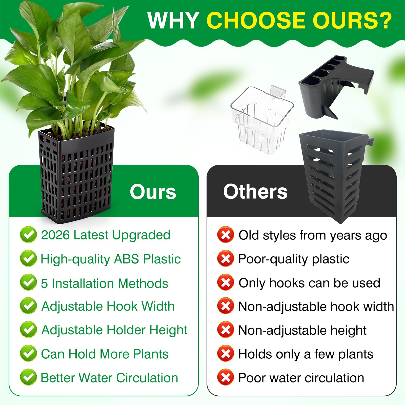 Borlech support en usage dans un aquascape améliorant la présentation des plantes