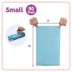 BOS sac posé montrant dimensions 23x38 cm, utilisation pratique