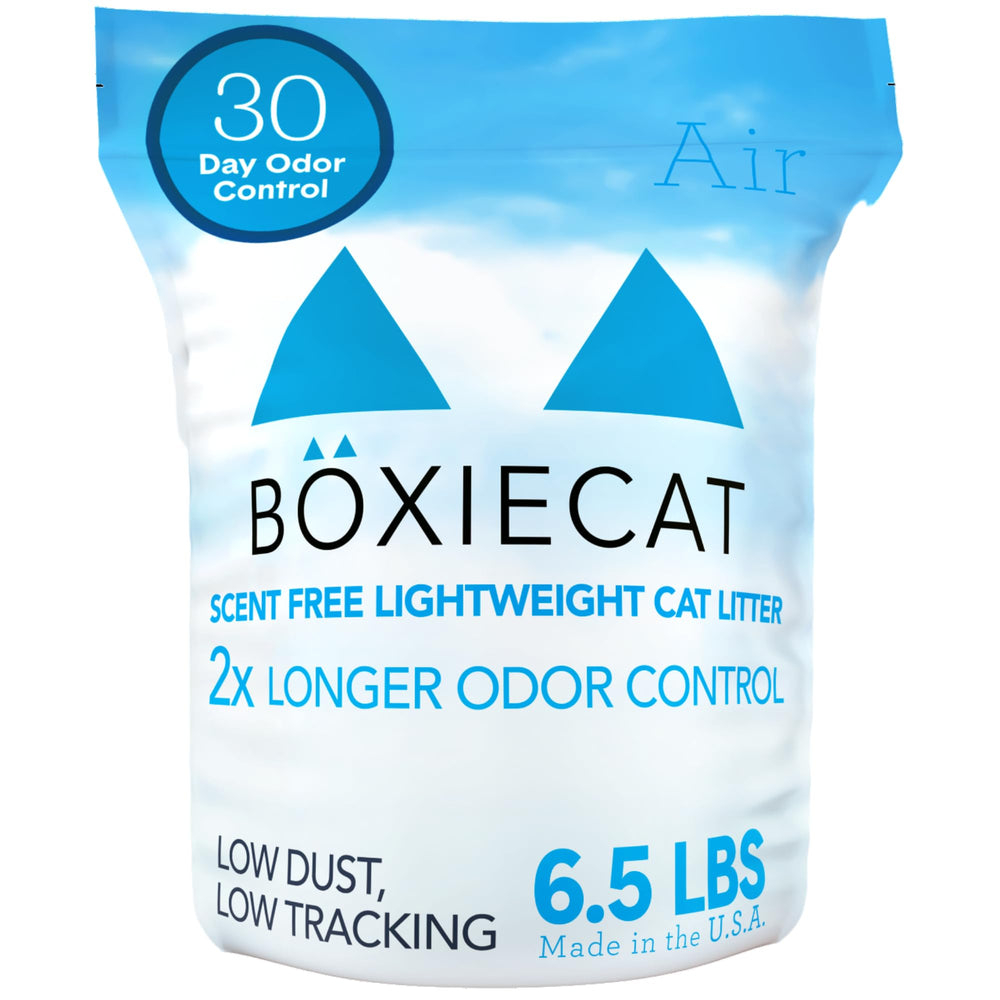 Boxiecat paquet face avant montrant l'identité du produit et facilité d'achat