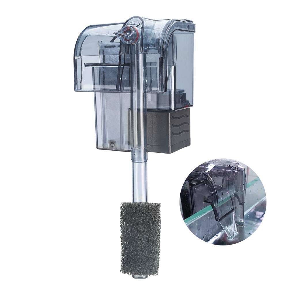boxtech filtre suspendu vue de face montrant design compact et économie d'espace