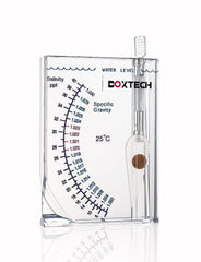 boxtech hydromètre avant montrant la base stable et la lecture claire