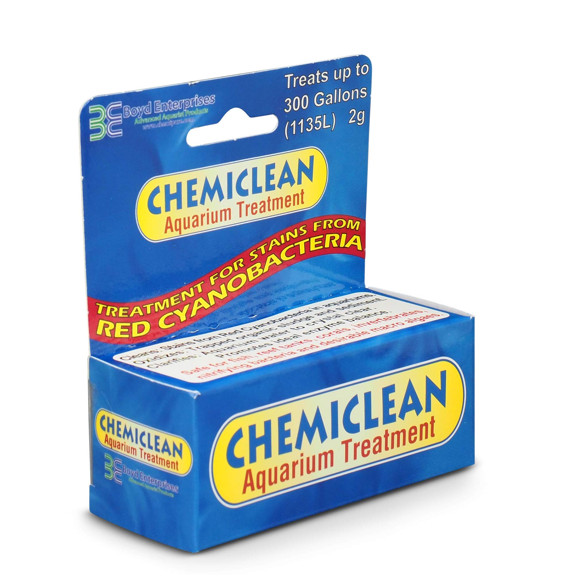 Boyd Chemiclean posé près d'un bac récifal, préserve coraux et invertébrés