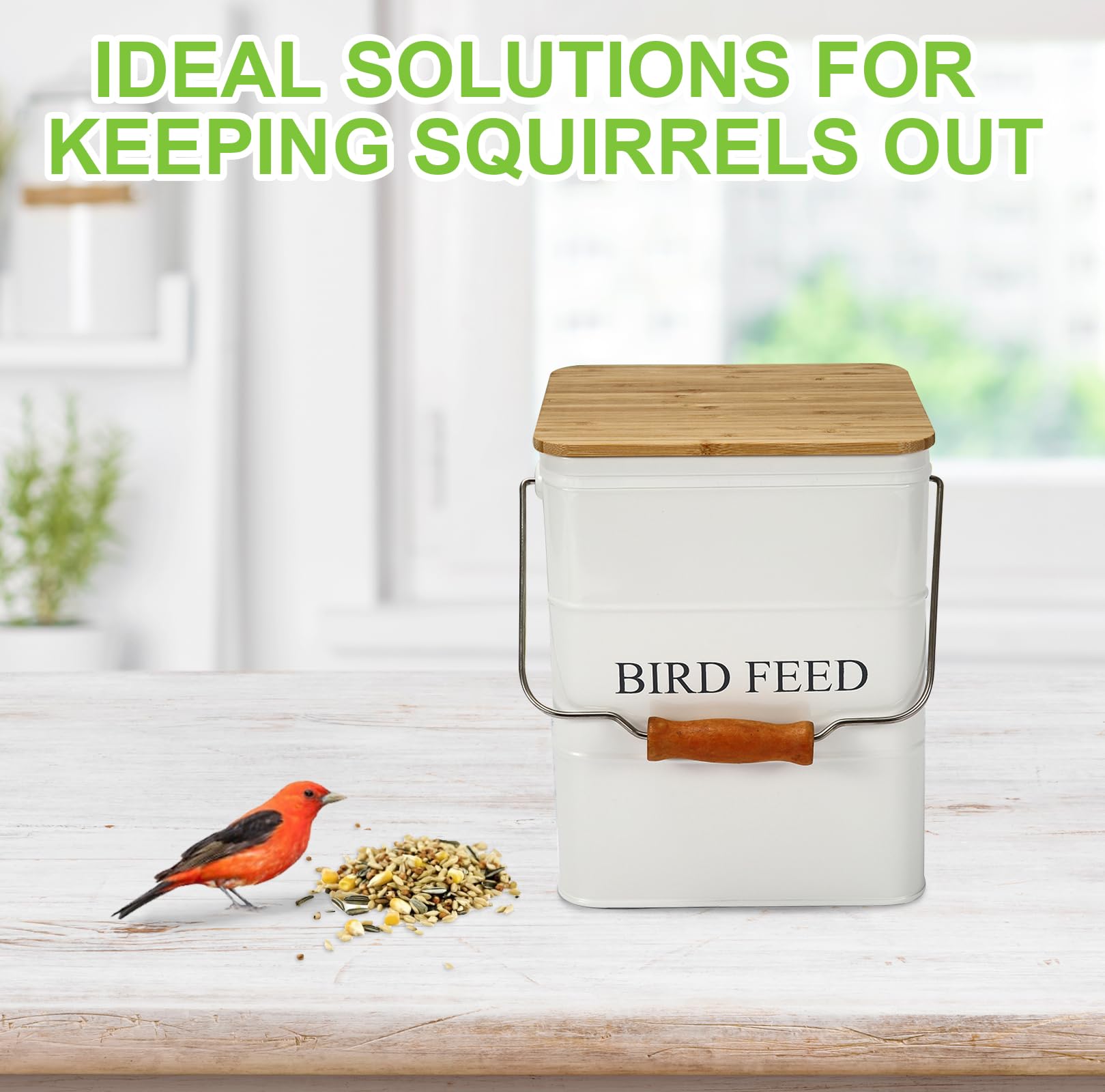 Brabtod relief "Bird Feed" identifiable aidant au repérage du contenu