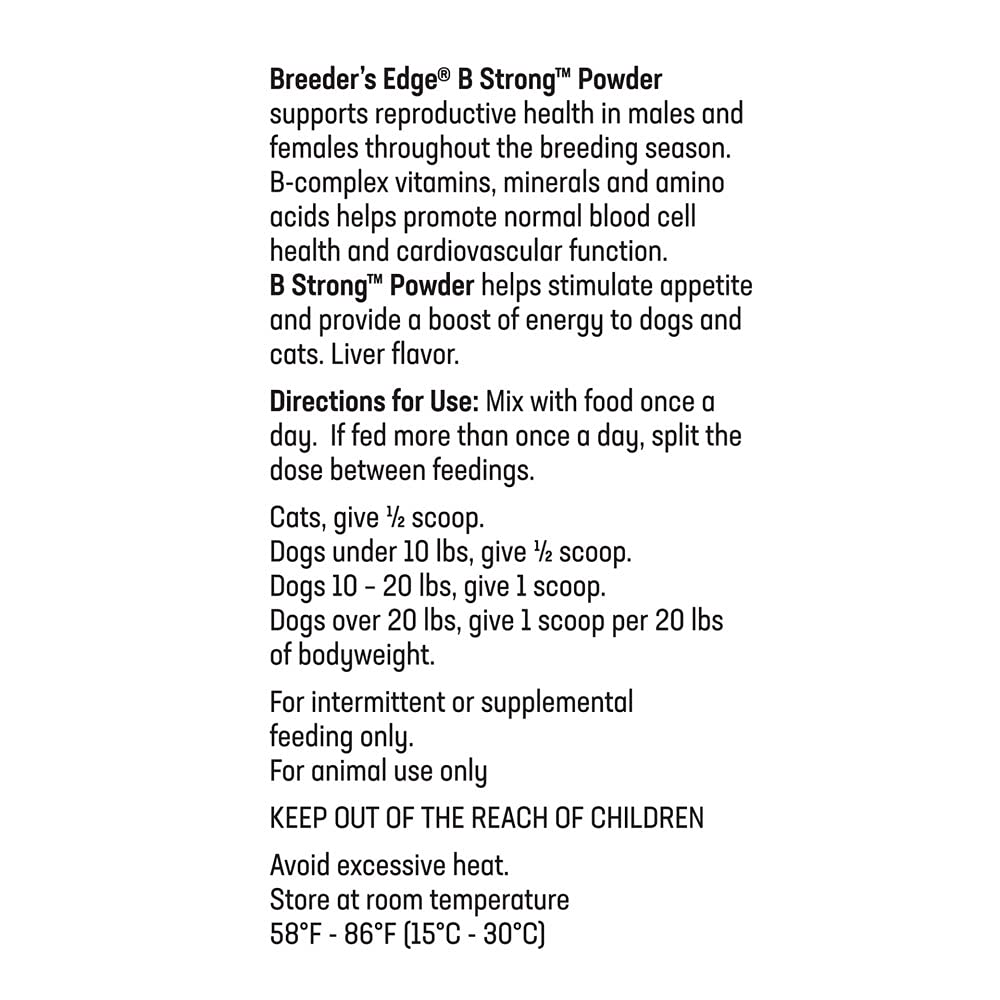 Revival Animal Health Breeder's Edge B Strong scène d'élevage montrant animaux en bonne condition