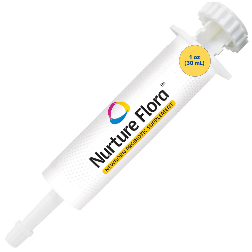 Revival Animal Health flacon Breeder's Edge Nurture Flora 30ml, présentation produit bénéfique