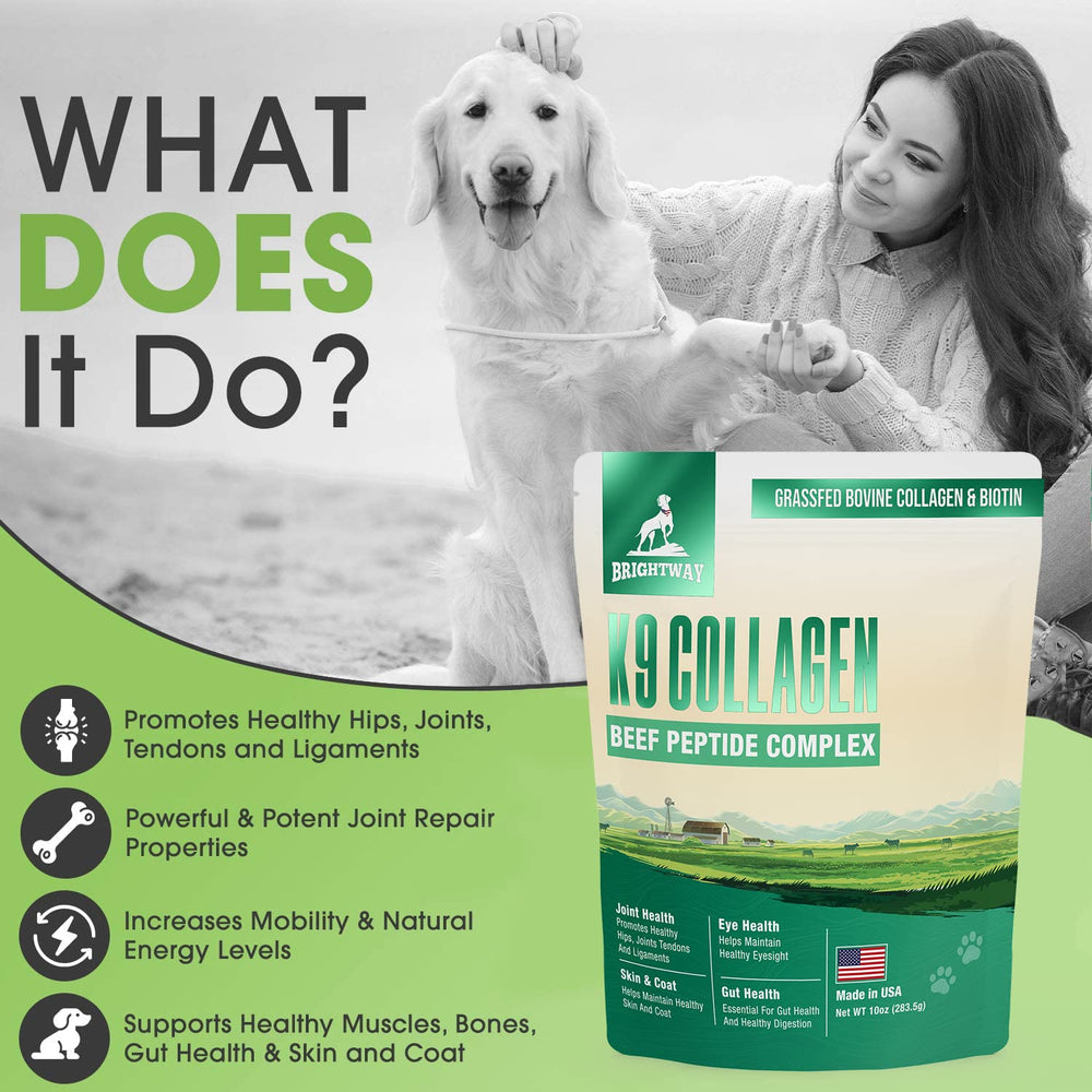 Brightway Pets étiquette des ingrédients garantissant qualité et traçabilité