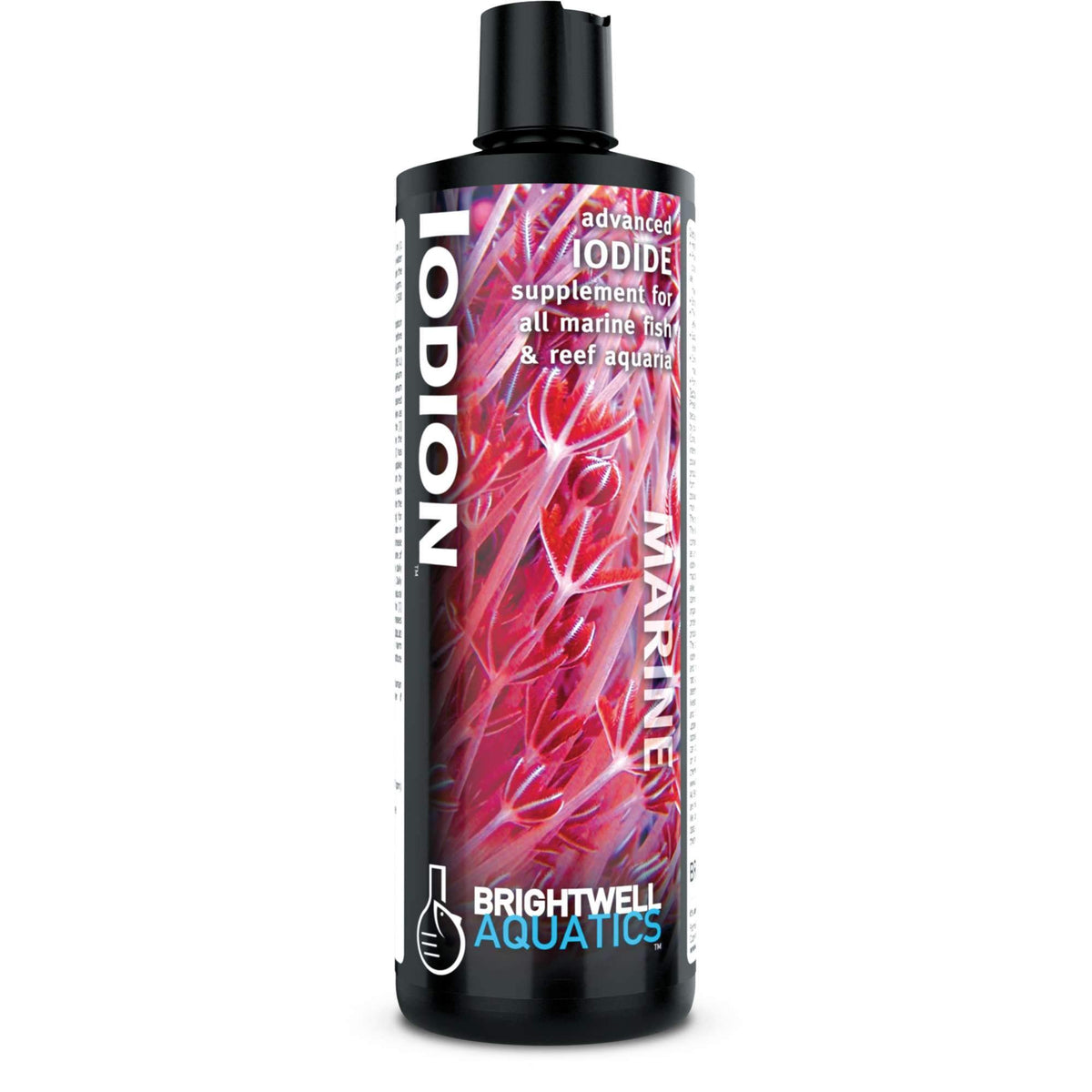 Brightwell Aquatics Iodion flacon avant montrant l'étiquette et l'usage précis