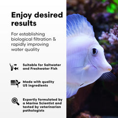 Brightwell Aquatics MicroBacter7 flacon ouvert prêt à doser, manipulation sûre
