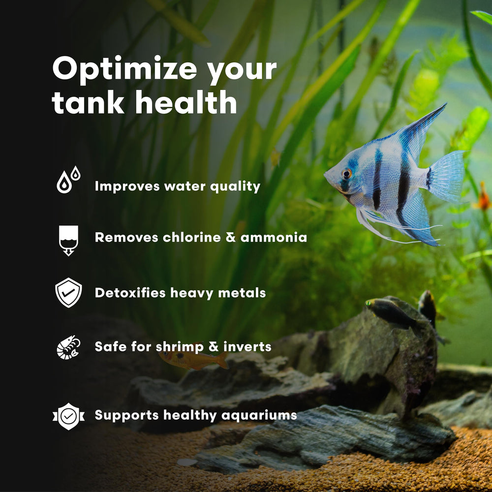 Brightwell Aquatics dosage pendant un changement d'eau, protège les crevettes immédiatement