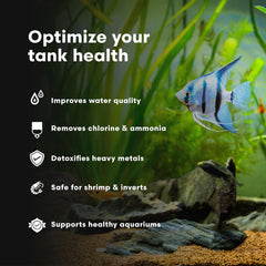 Brightwell Aquatics dosage pendant un changement d'eau, protège les crevettes immédiatement