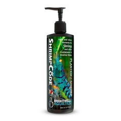 Brightwell Aquatics flacon ShrimpCōde face montrant le format 500 ml pour entretien