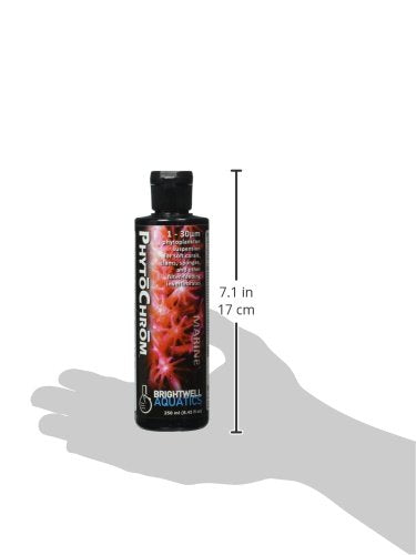 Brightwell Aquatics PhytoChrom comparaison échelle flacon pour juger quantité pratique