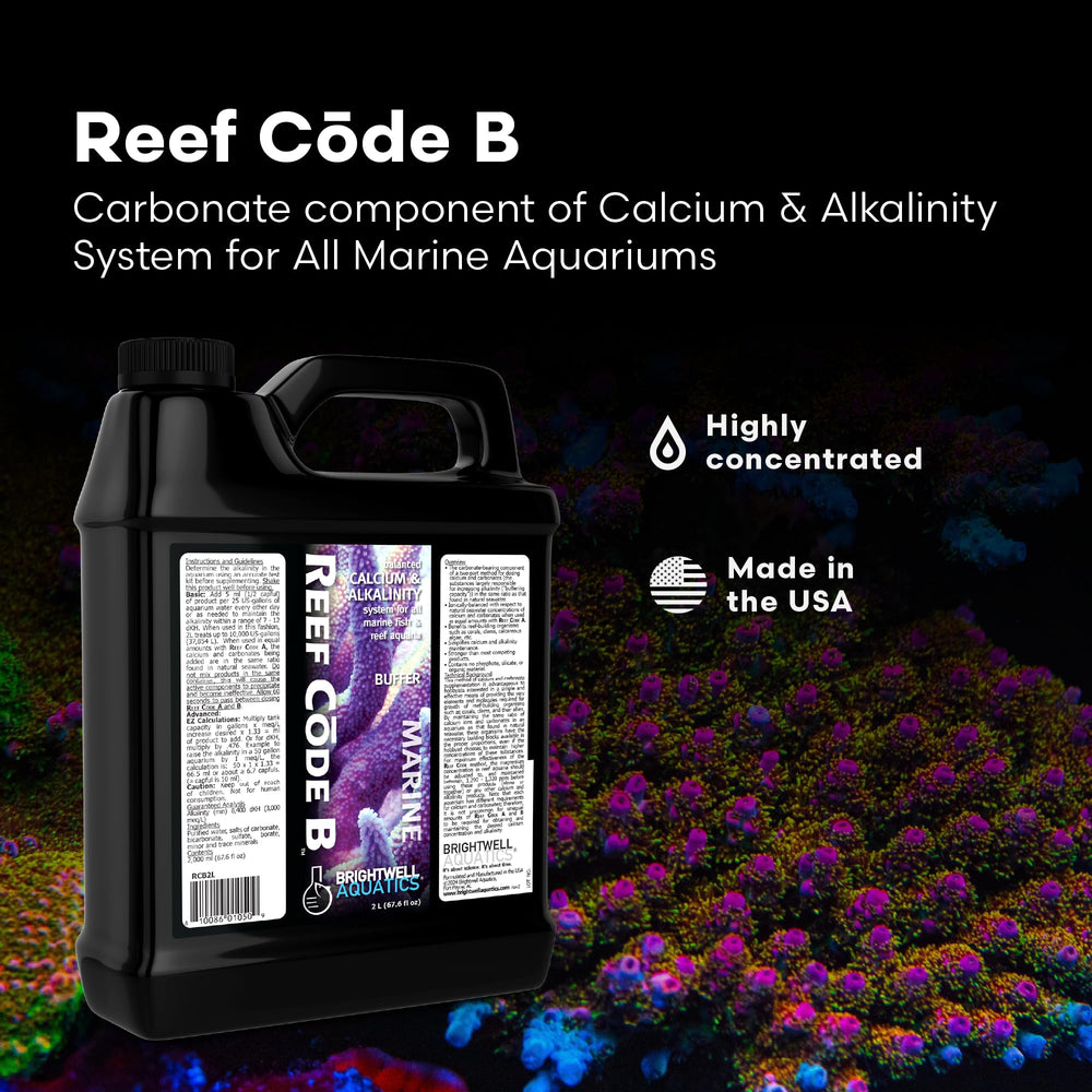 Brightwell Aquatics détail de l'étiquette avec instructions claires et dosage pratique