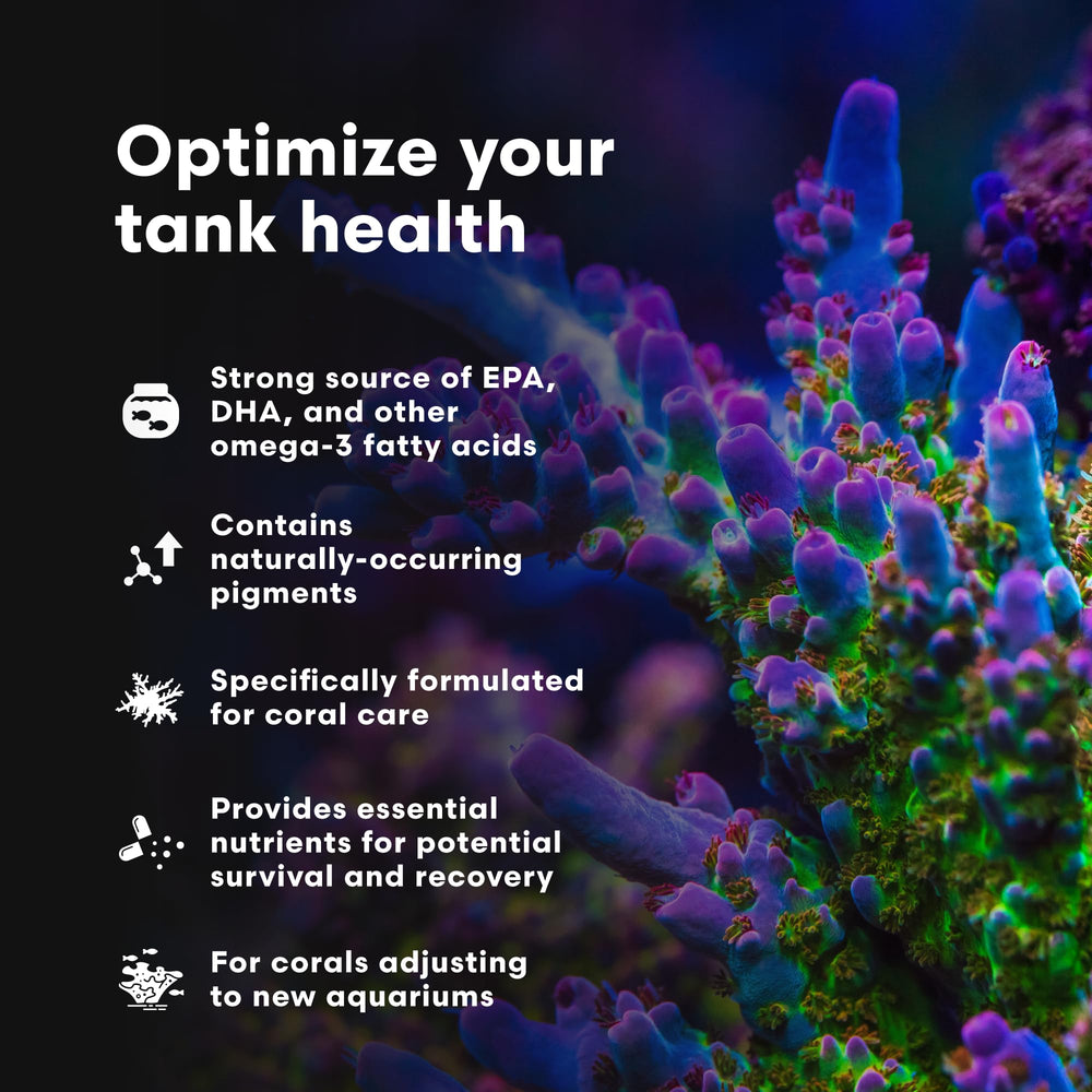 Étiquette Brightwell Aquatics Restor montrant ingrédients clés et instructions d’utilisation pratiques