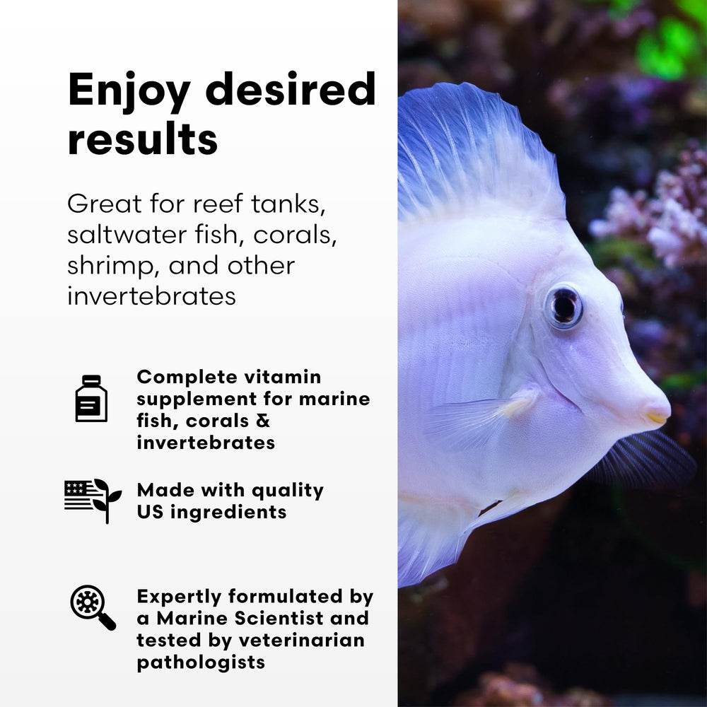 Brightwell Aquatics goutteur Vitamarin‑M utilisé pour dosage et facilité