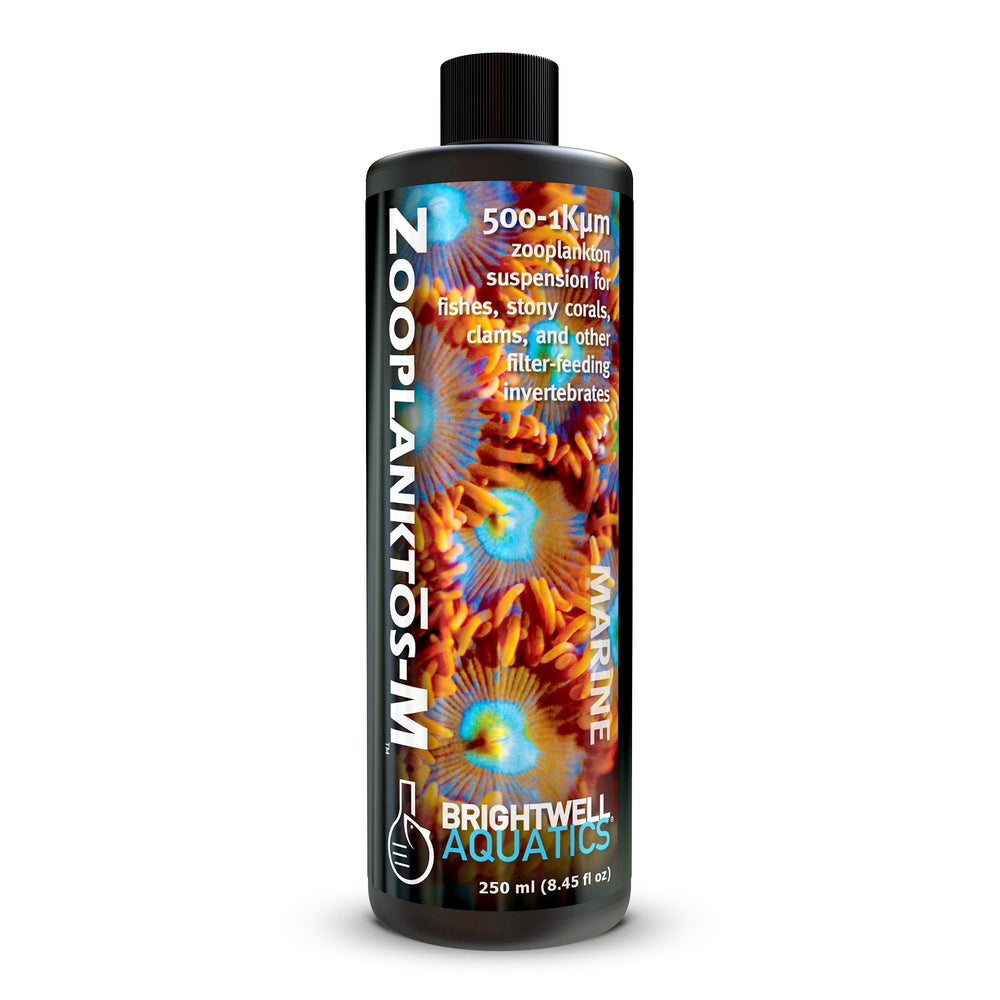 Brightwell Zooplanktōs-M bouteille devant pour distribution facile