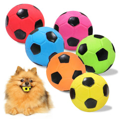 BRMDT vue avant du pack de six ballons, jouet pratique et attractif