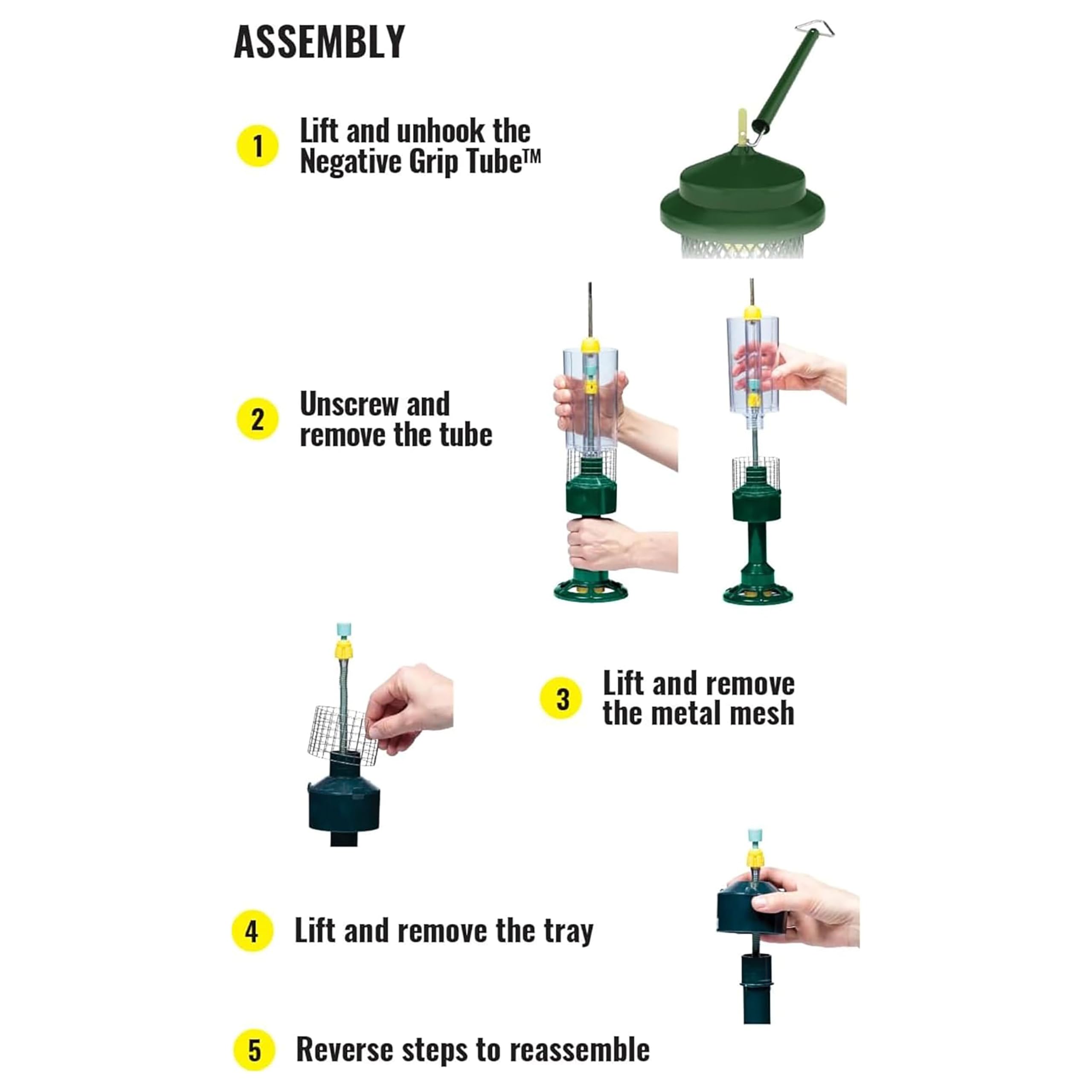 Brome montage sur crochet et support de suspension, installation rapide