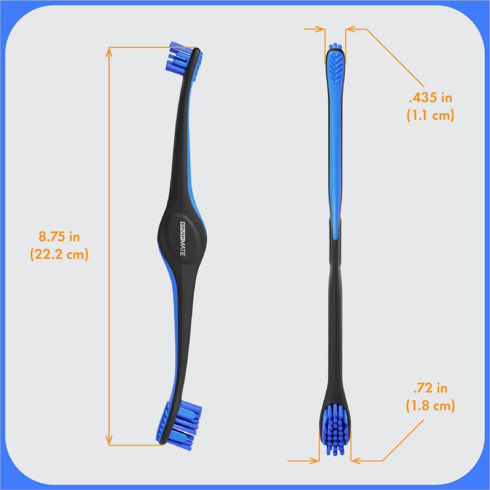 Brushmate détail du gant protecteur illustrant la protection des mains du propriétaire