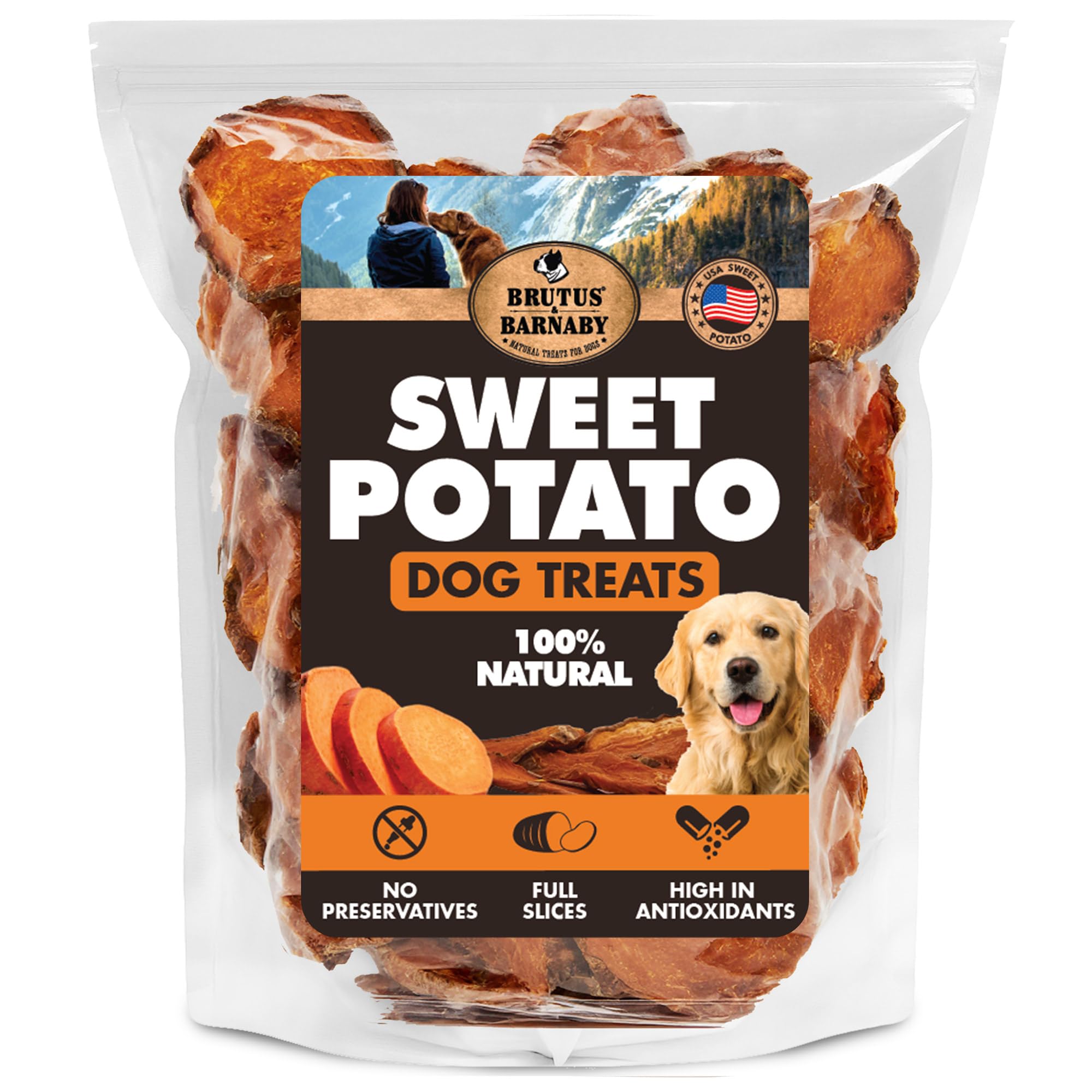 BRUTUS & BARNABY tranches entières devant paquet qualité ferme