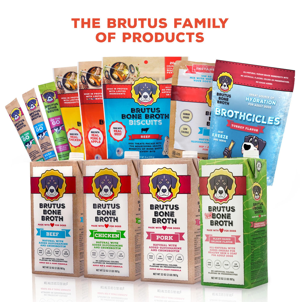 brutus broth et etiquette ingredients qualité human-grade et transparence