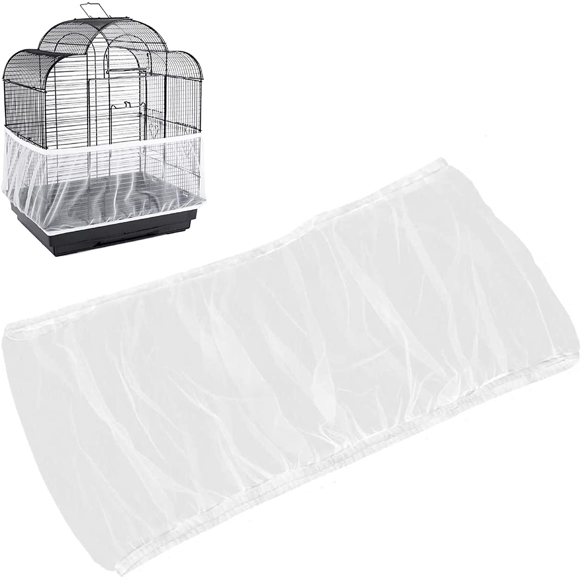 BSBMIEQM vue de face du filet installé sur une cage montrant propreté