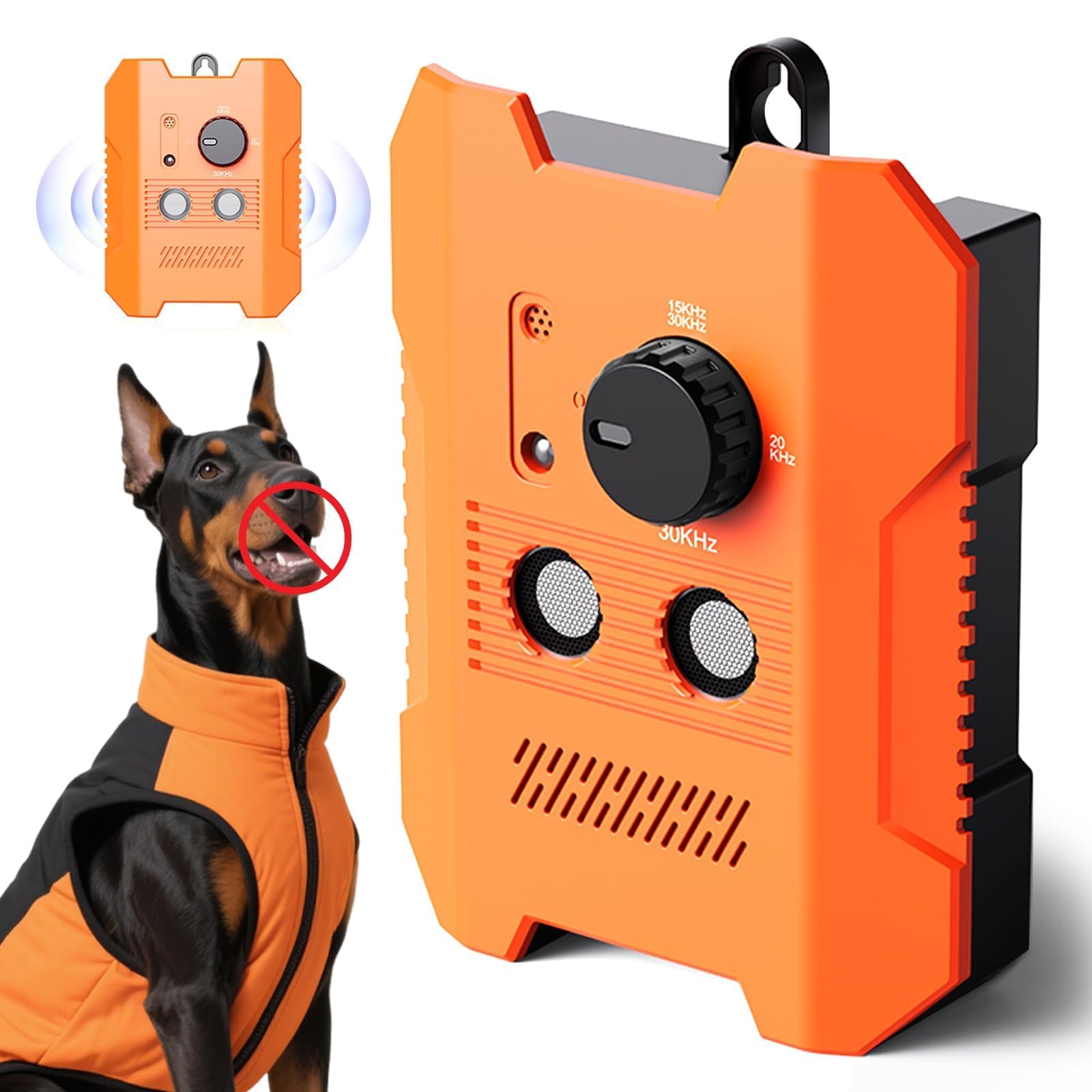 Bsemax face avant montrant commandes et micro pour contrôle efficace