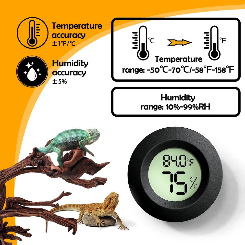 BSRESIN placé dans un terrarium illustrant contrôle simple du microclimat