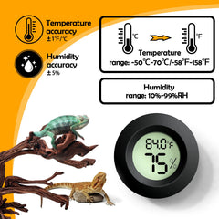 BSRESIN placé dans un terrarium illustrant contrôle simple du microclimat