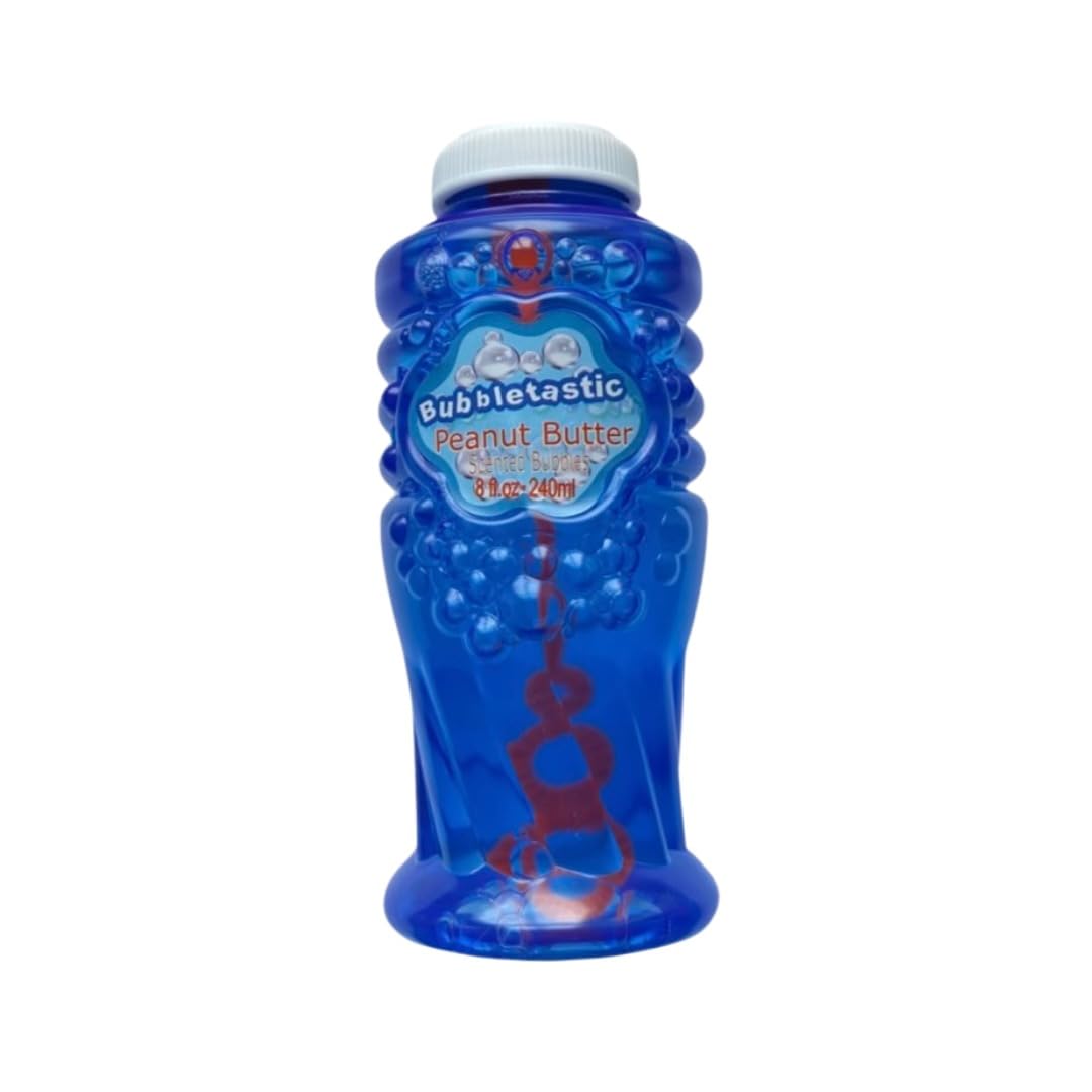 Bubbletastic texture du liquide en gros plan, formule non toxique visible
