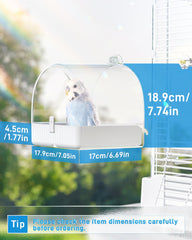 BUCATSTATE vue profil montrant fixation stable pour cage compatible