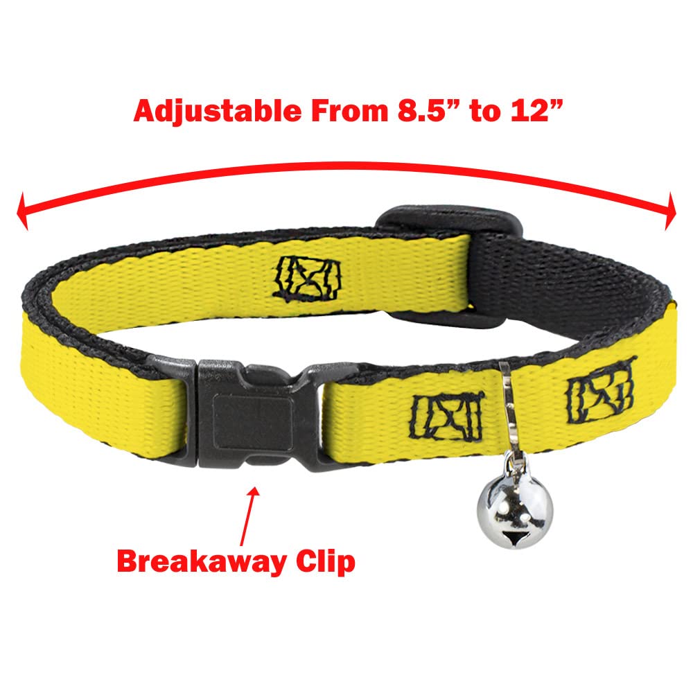 Chat portant collier Buckle-Down Amazing Spiderman, maintien confortable et sécurité breakaway