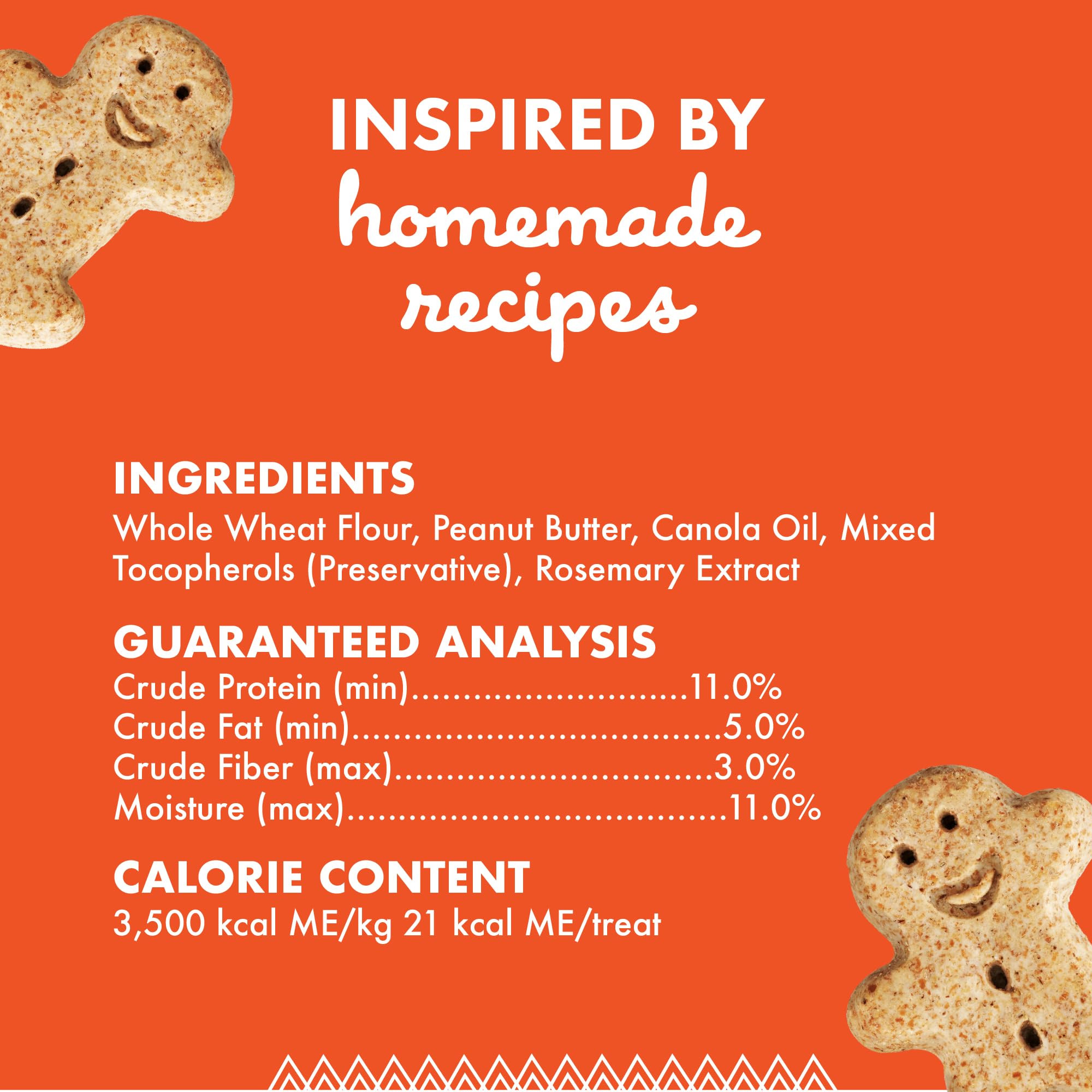 Buddy Biscuits biscuit forme gingerkid attirant l’attention ludique