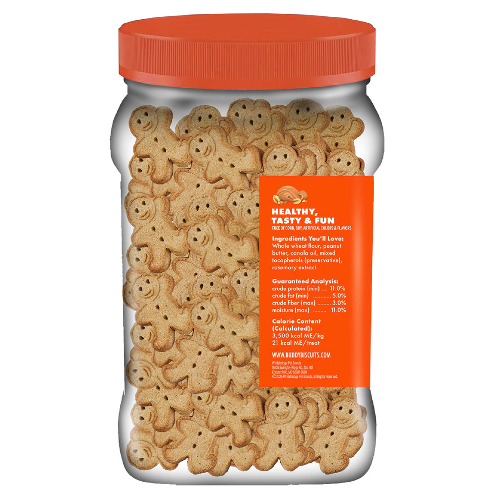 Buddy Biscuits gros plan texture croquante illustrant la qualité