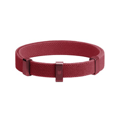 BuddyArmor collier bordeaux face avant, design primé et sécurité visible