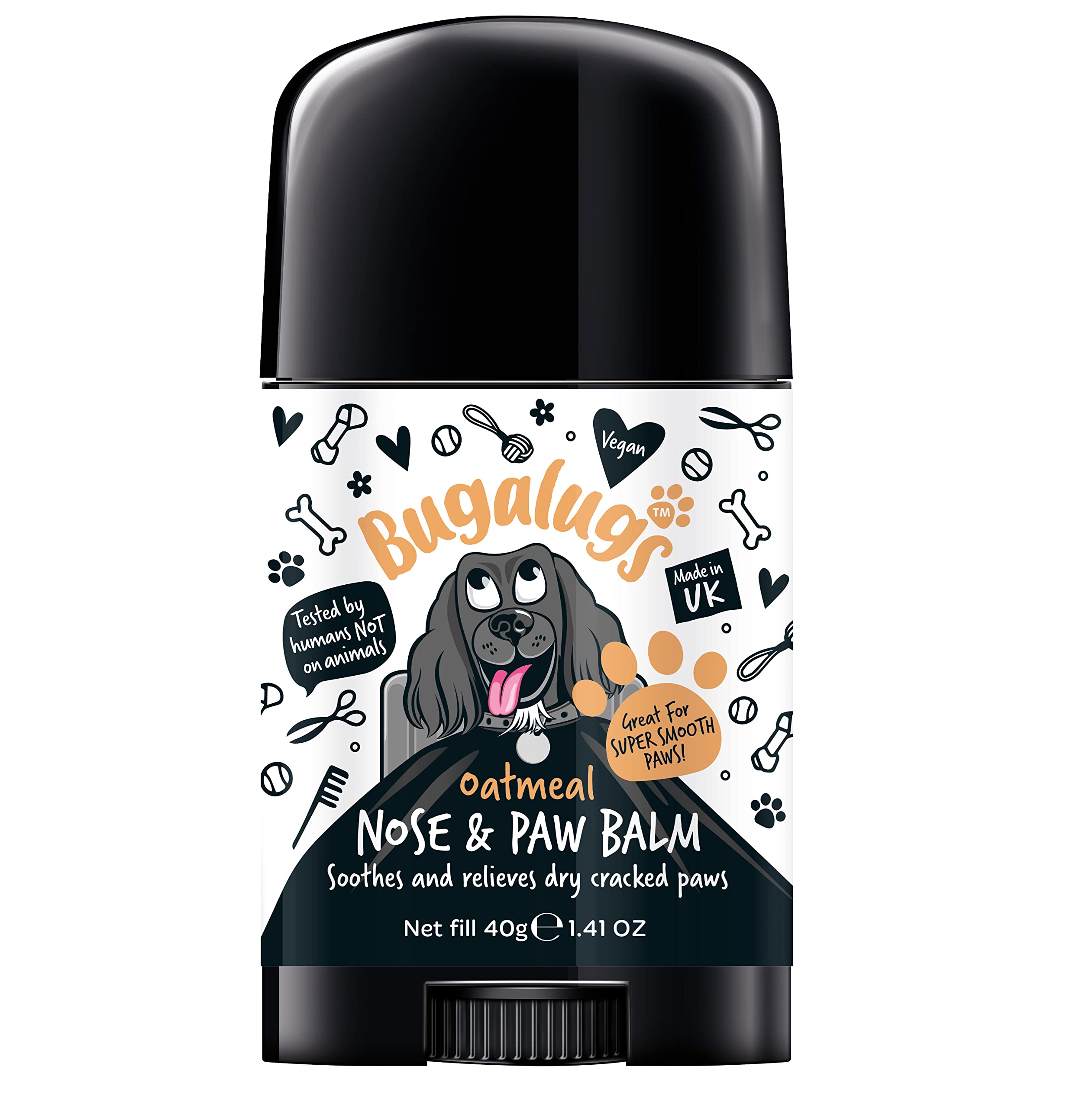 BUGALUGS texture gros plan illustrant onctuosité nourrissante et absorption