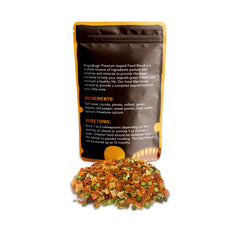 Bugzy Bugs Isoblend gros plan sur texture du mélange apportant nutriments visibles et variés