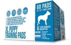 Bulldogology packaging avant montrant 60 tapis XL pour protection rapide