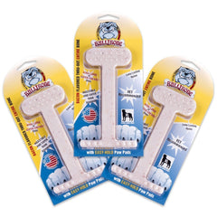 Bullibone os nylon face emballage montrant jouet durable pour mastication