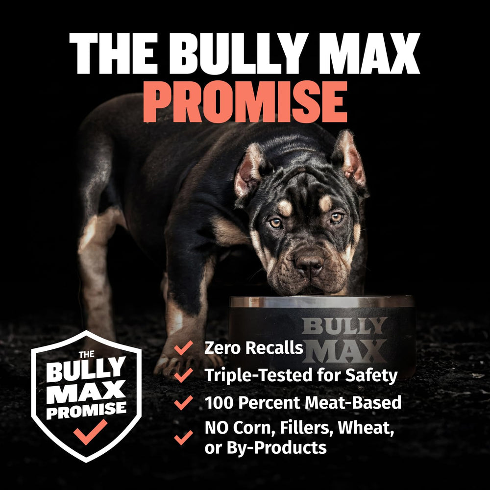 Bully Max étiquette ingrédients montrant composition ciblée