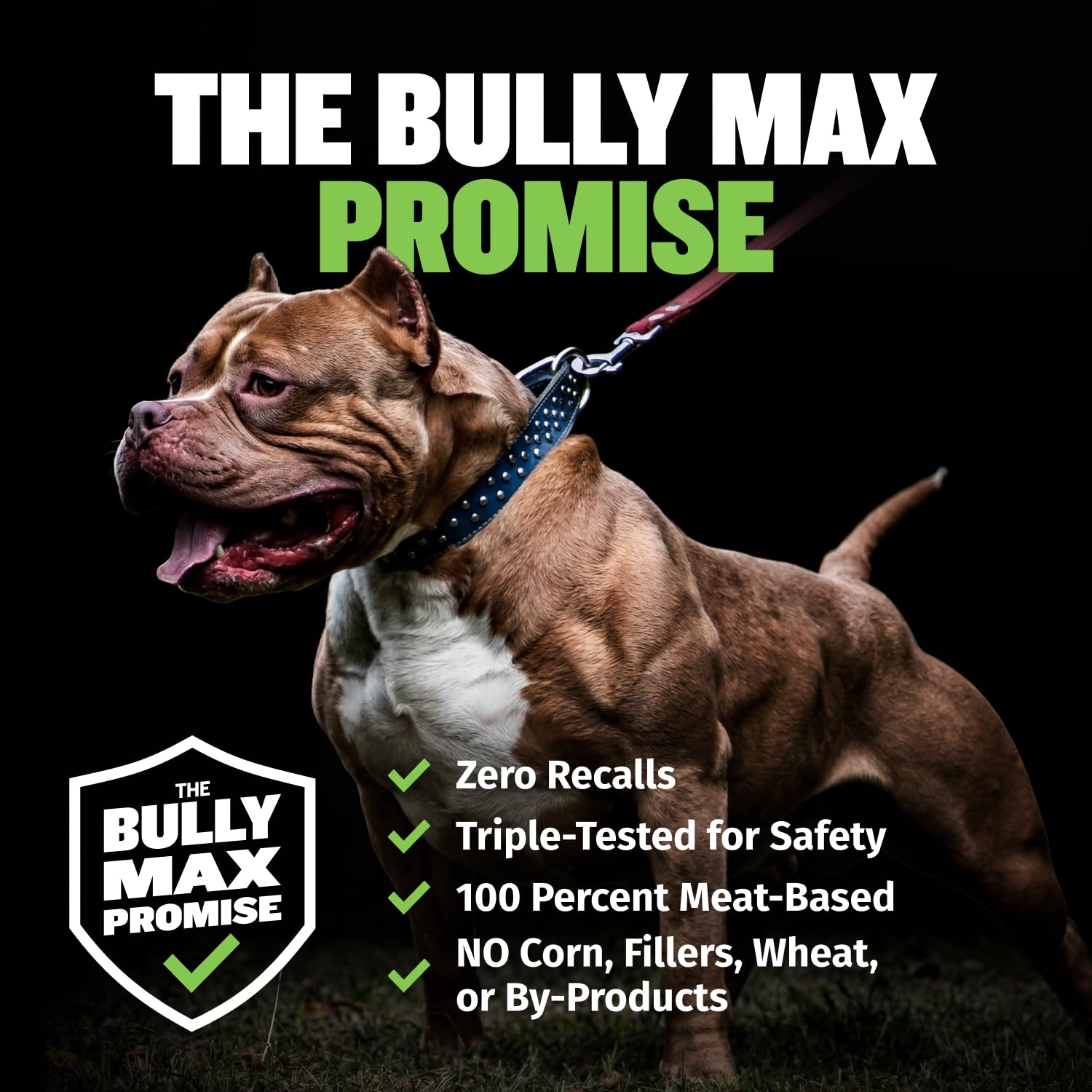 Bully Max ingrédients patate douce et varech illustrant nutriments naturels
