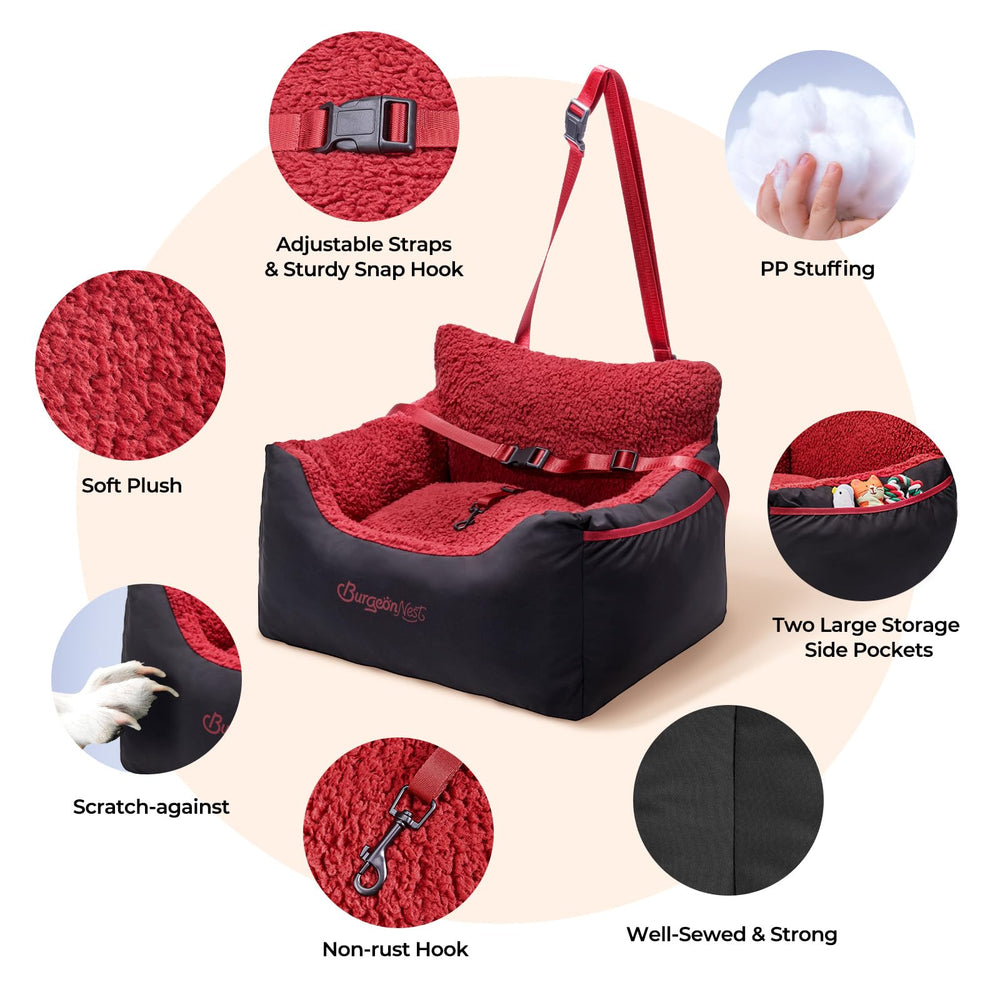 BurgeonNest comparaison taille montrant capacité pour petits animaux
