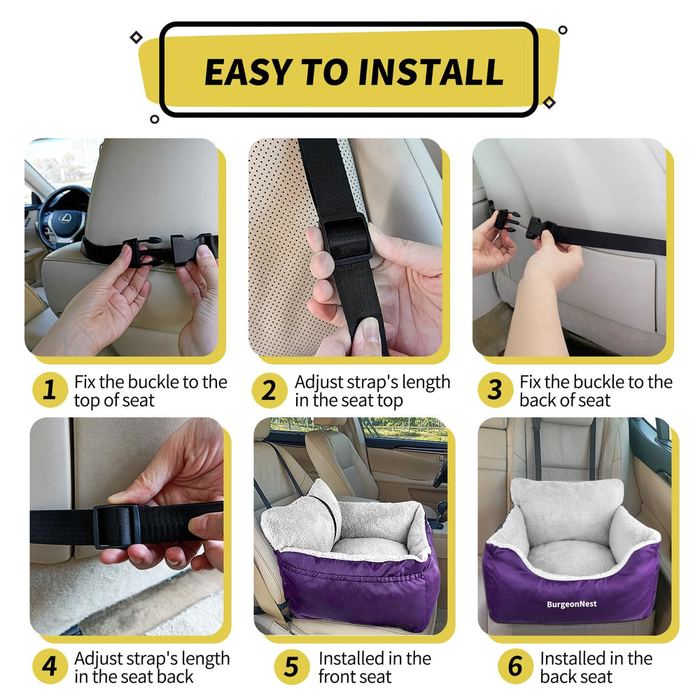 BurgeonNest poches latérales ouvertes rangement pratique pour accessoires