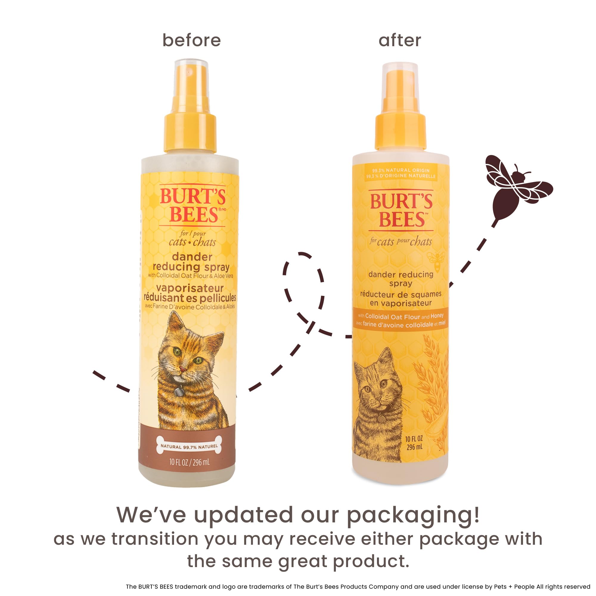 BURT'S BEES FOR PETS bec pulvérisateur détaillé pour application précise