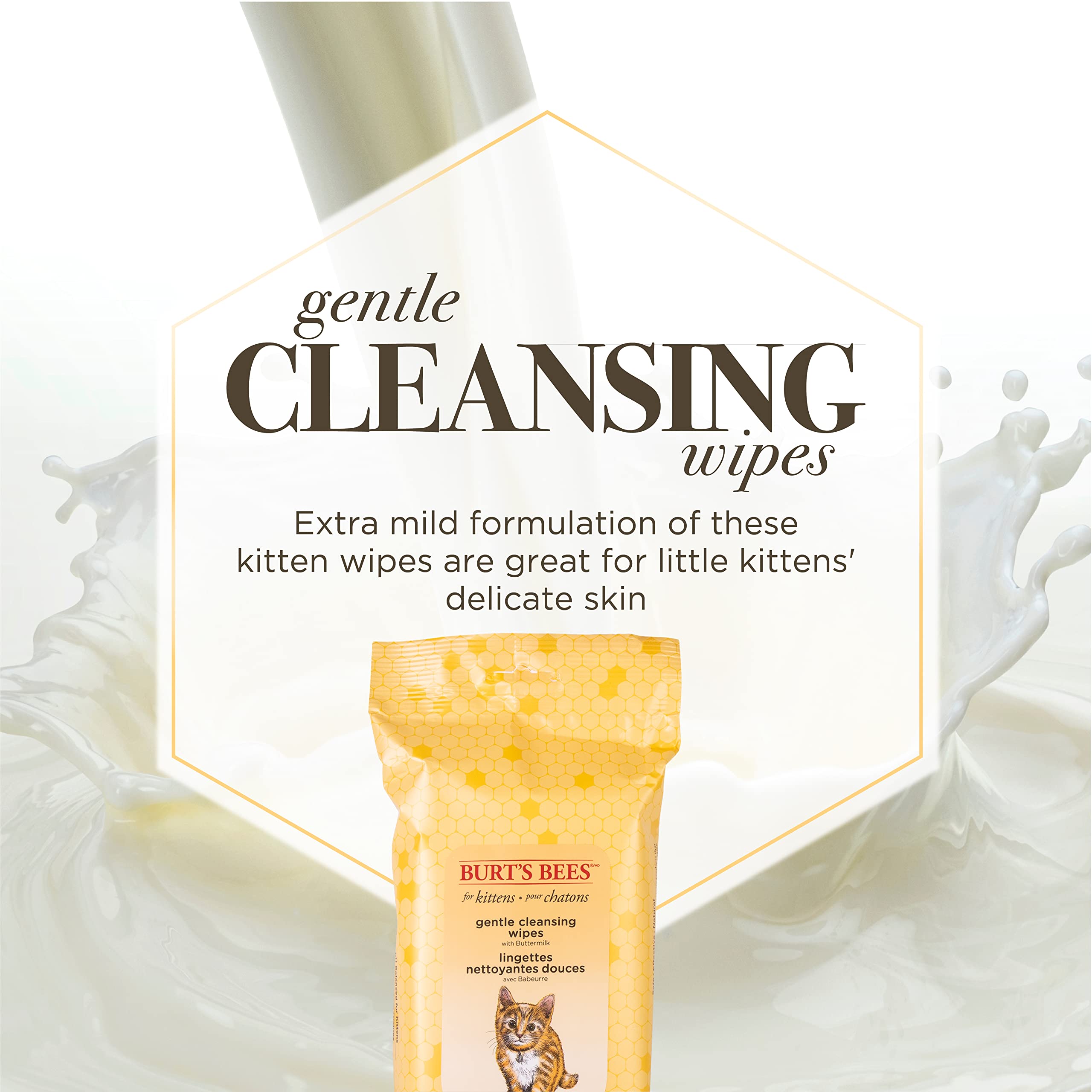 BURT'S BEES FOR PETS gros plan texture matelassée retient poils et saletés