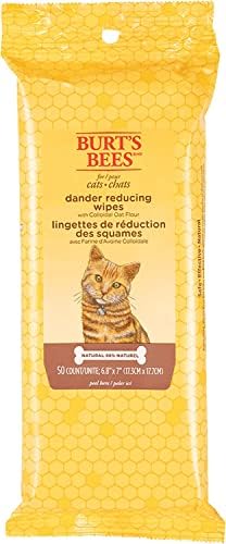 BURT'S BEES FOR PETS lingette imbibée illustrant hydratation et action douce