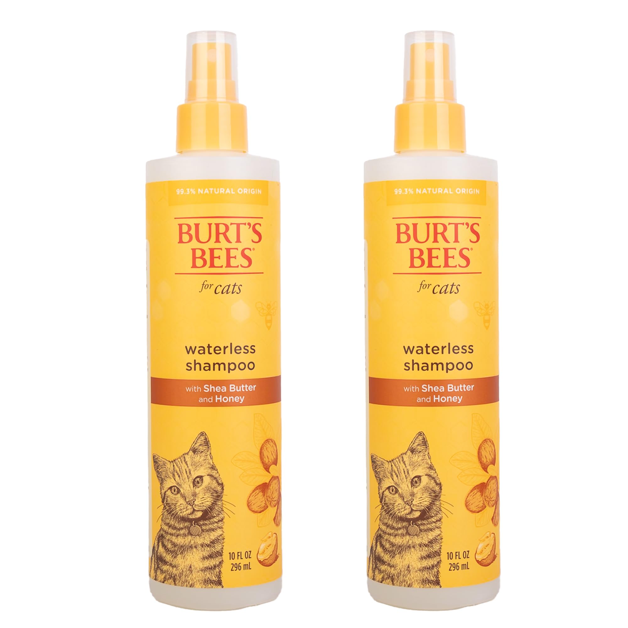BURT'S BEES FOR PETS flacon face montrant l'emballage et l'usage pratique