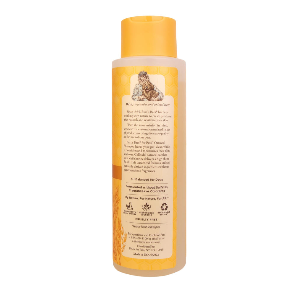 Burts Bees for Pets démonstration de rinçage rapide réduisant le stress
