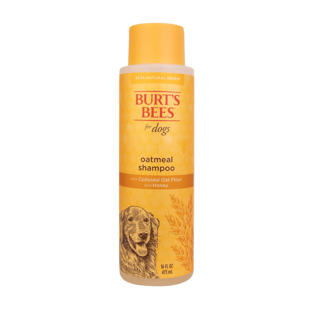 Burts Bees for Pets flacon indiquant formule sans parfum ni parabènes