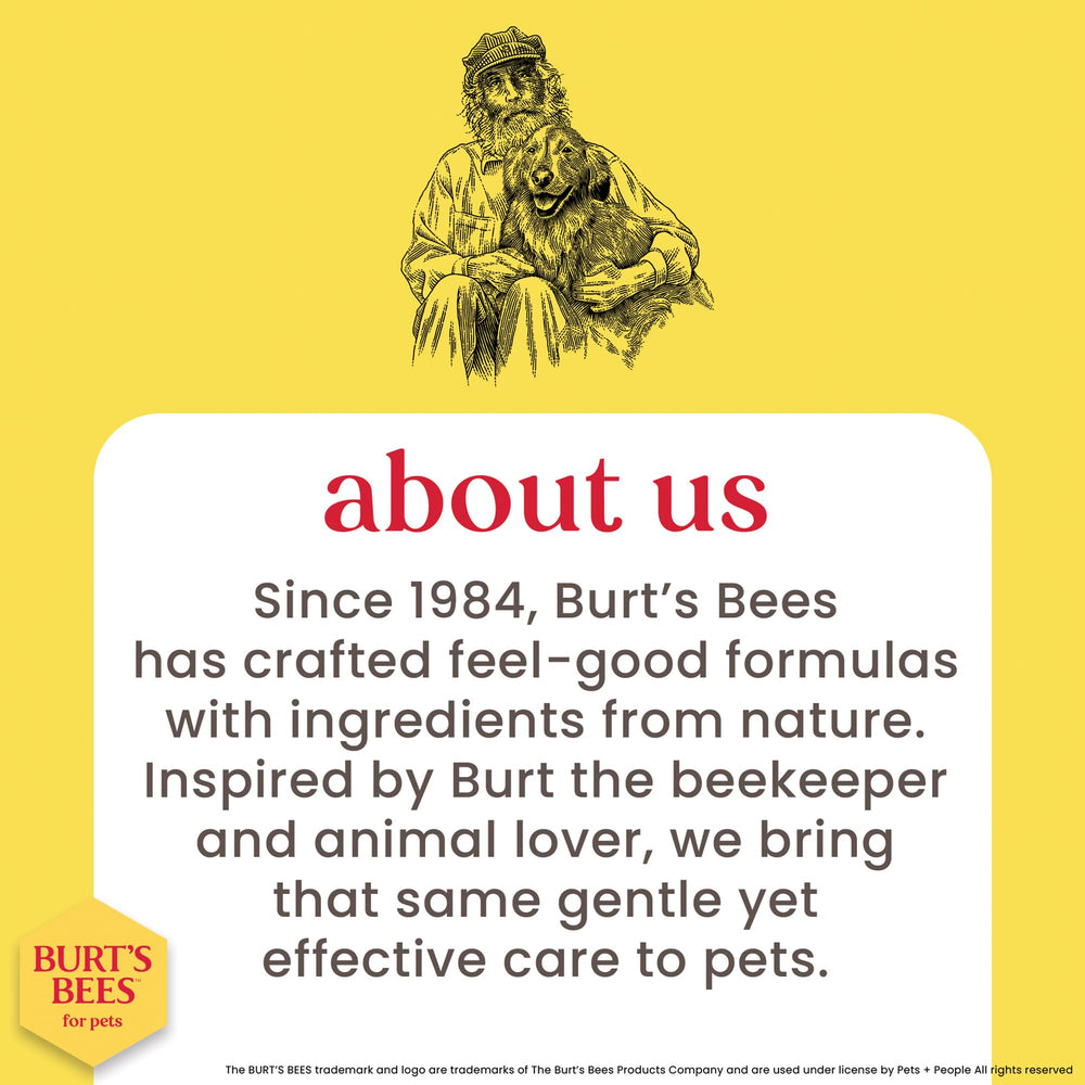 BURT'S BEES FOR PETS spray utilisé avant brossage pour faciliter démêlage